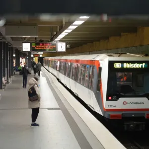 Bauarbeiten in Ohlsdorf: U1 für drei Monate unterbrochen