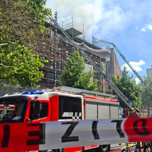 Brand in Bremer City sorgt für Großaufgebot der Feuerwehr