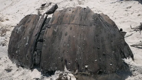 300 Jahre altes Schiffswrack am Strand von Norderney entdeckt