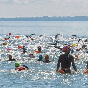 Mehr als 180 Teilnehmer beim Seebrückenschwimmen-Finale