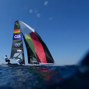 Nationalsegler feiern Sieg bei Olympia-Test in Los Angeles