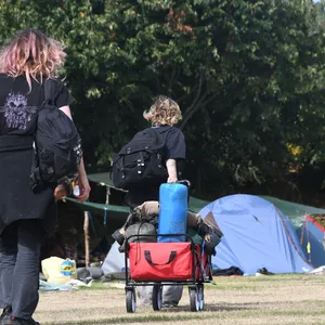 Punk-Protestcamp auf Sylt endet - zeitweise rund 200 Zelte