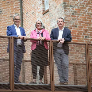 Modernisierungsarbeiten im Kloster Cismar vor dem Abschluss