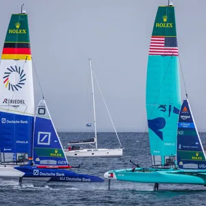 Spannung trotz Flaute: US-Team gewinnt beim SailGP