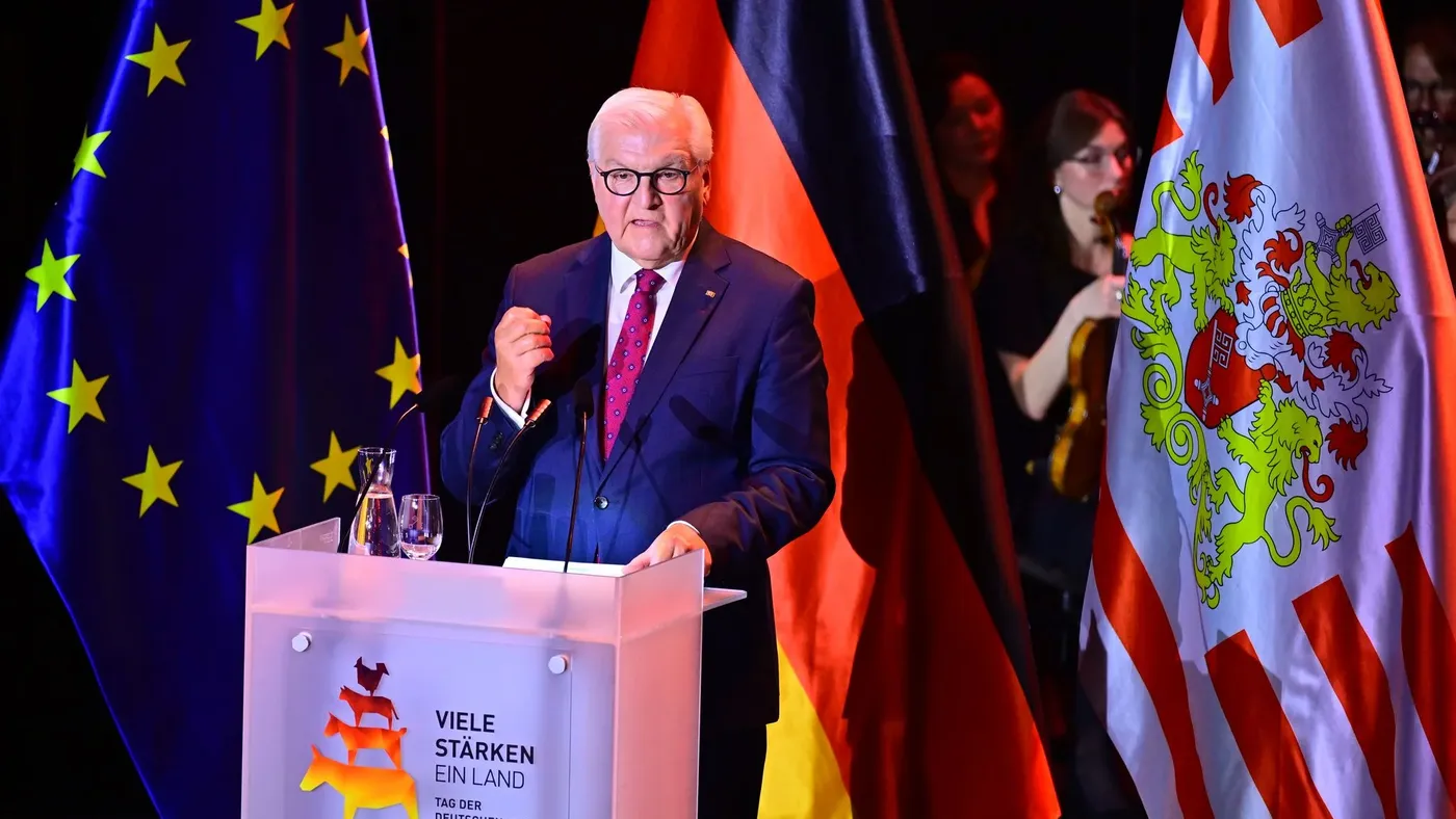 Bundespräsident zur Deutschen Einheit: «Tiefe Wunde geheilt»