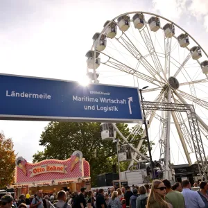 Hunderttausende feiern Einheitsfest