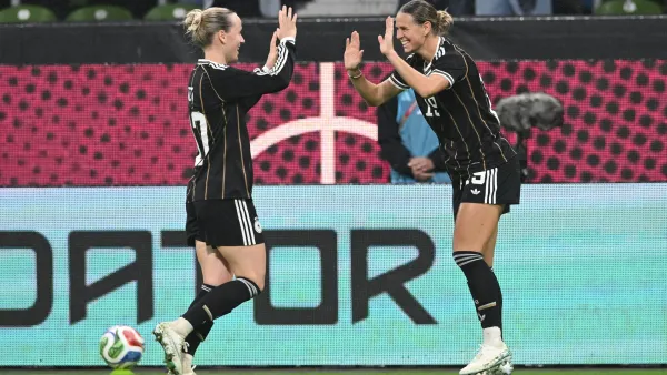 DFB-Frauen besiegen Japan in Bremen mit 2:1