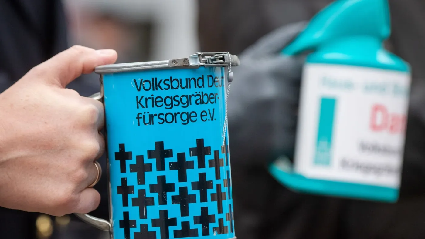 Aufruf zur Unterstützung der Kriegsgräberfürsorge