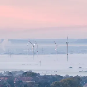 Nebel an Halloween in Niedersachsen - wo Regen aufzieht