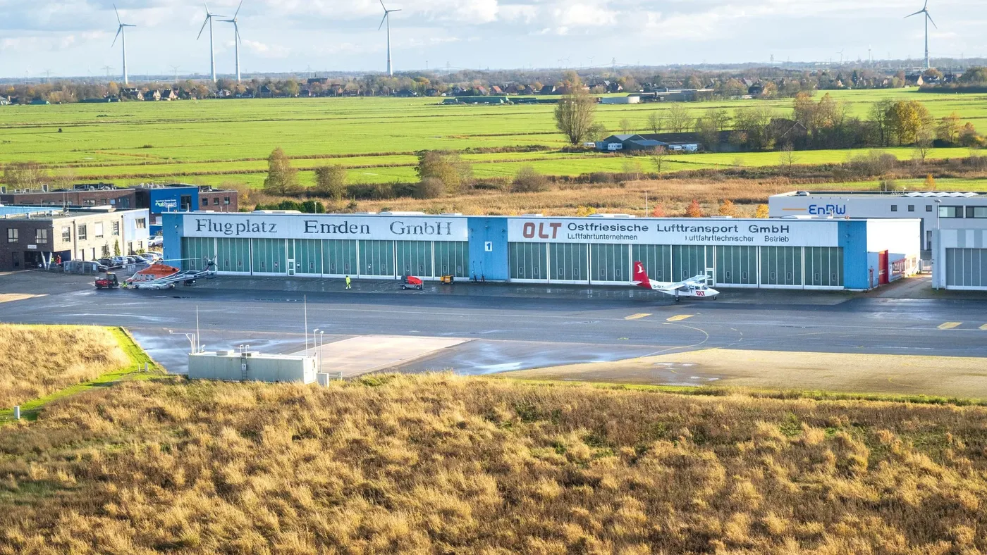 Neue Fluglinie zwischen Ostfriesland und Dänemark gestartet
