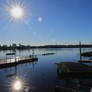 Wetterdienst: Oktober bescherte Hamburg spätsommerliche Tage