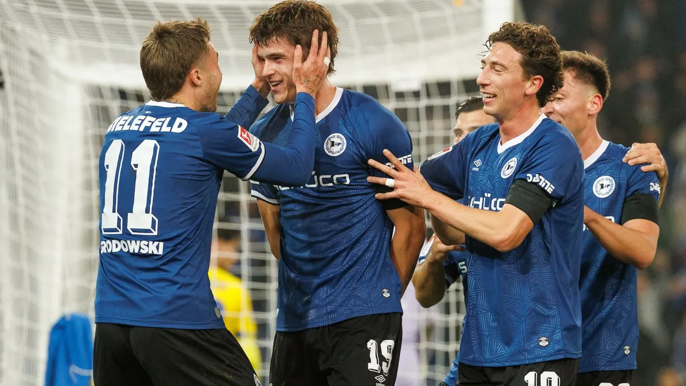 Bielefeld siegt gegen schwache Braunschweiger