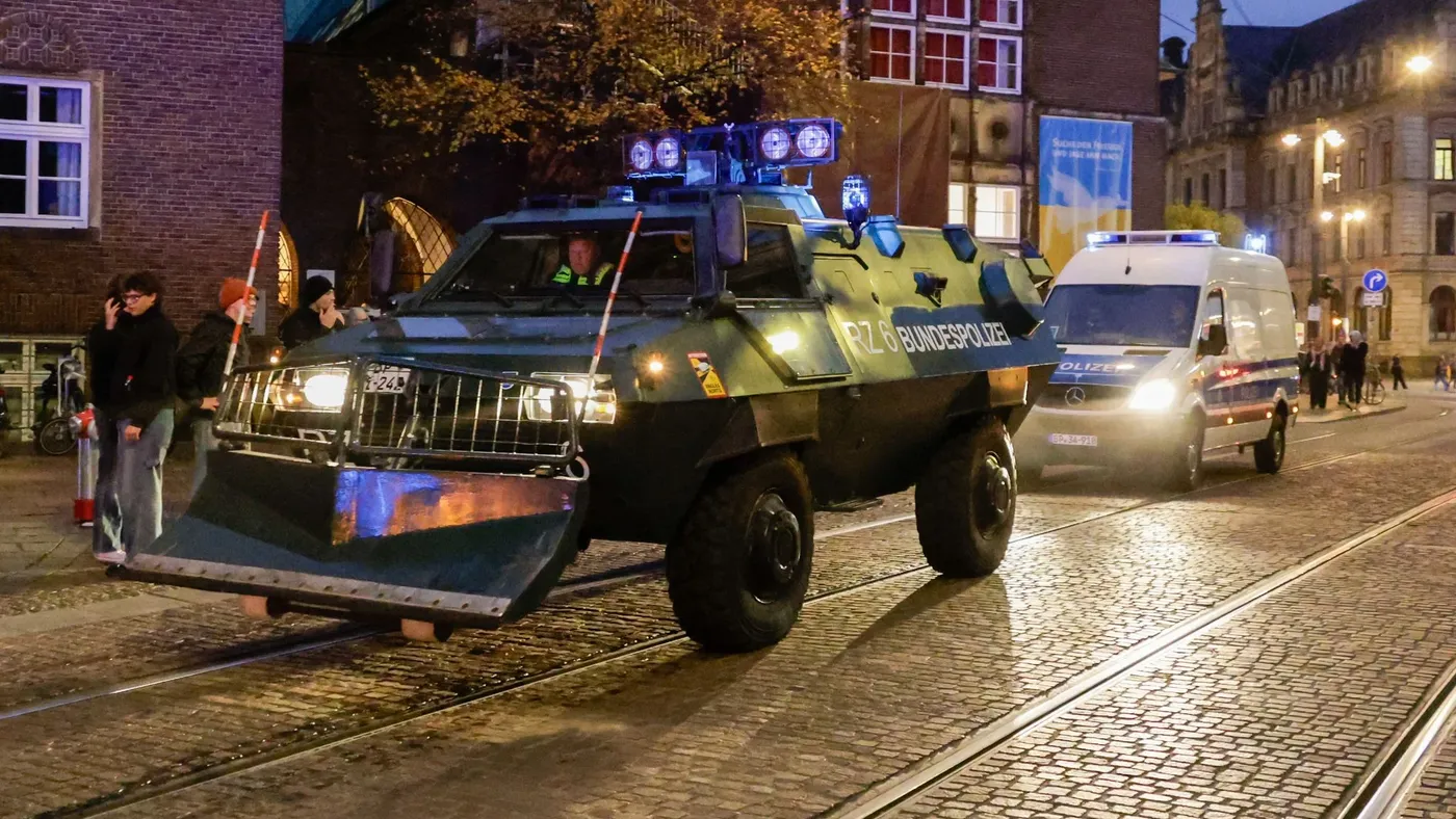 Proteste in Bremen «nicht mehr komplett friedlich»